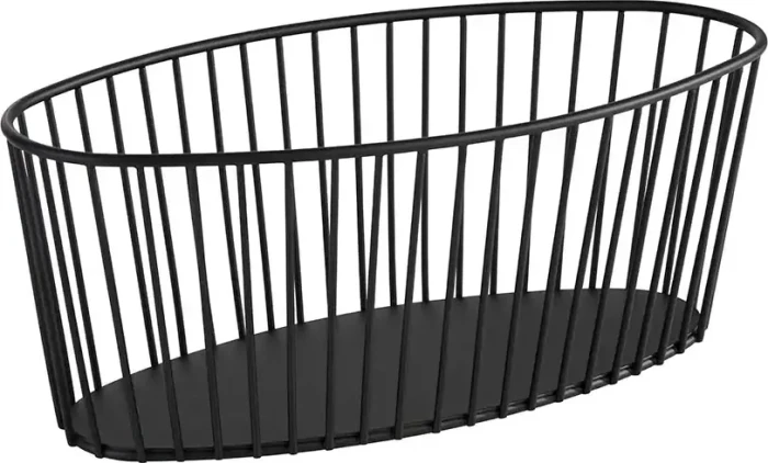 APS Urban Obstkorb 30x14cm schwarz