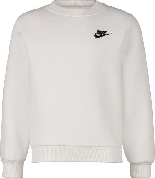 Nike Sportswear Club Fleece Sweatshirt weiß/schwarz (Junior)