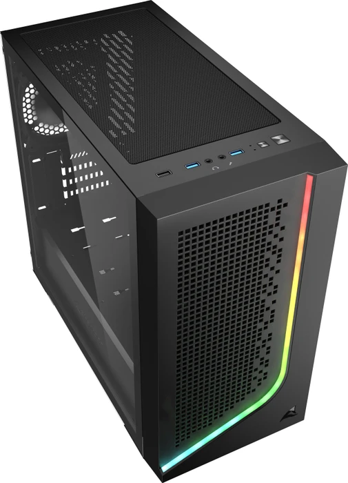 Sharkoon J1000 ARGB, Glasfenster