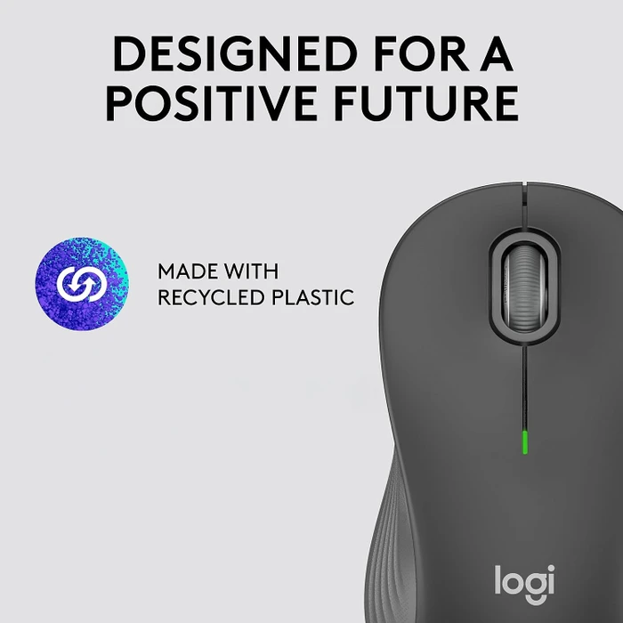 Logitech Signature M550, Graphite, Logi Bolt, USB/Bluetooth