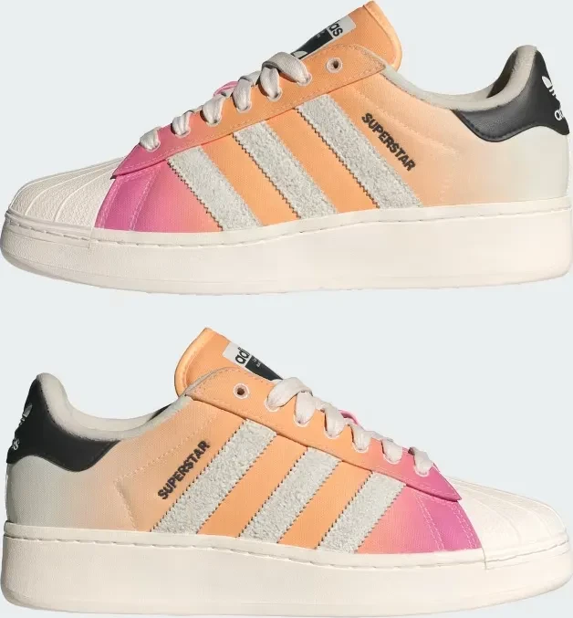 adidas Superstar XLG bliss pink/acid orange/cloud white (Herren)