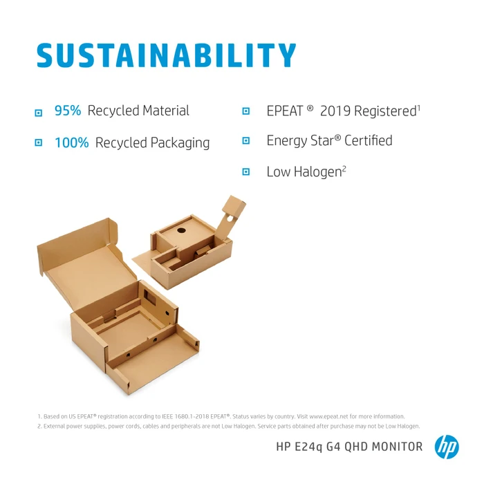 HP E24q G4, 23.8"