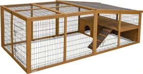 Kerbl Freigehege mit Ausbruchsperre, braun