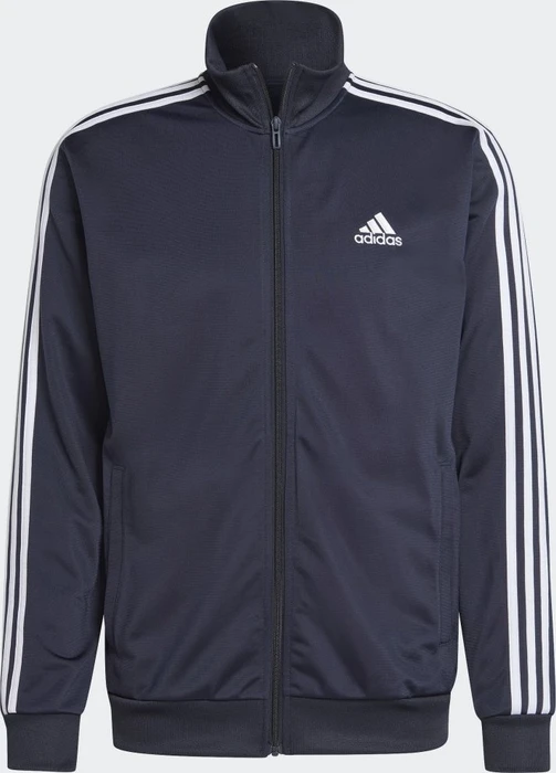 adidas Basic 3-Streifen Tricot Trainingsanzug legend ink/white (Herren)