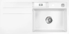 systemceram Bela 100 F Einbau Becken rechts mit Ablauffernbedienung grönland