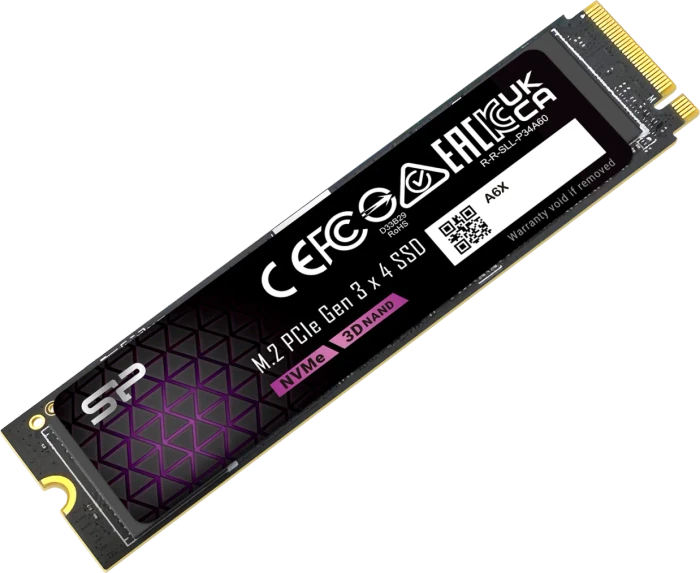 Silicon Power P34A6X 256GB, M.2 2280 / M-Key / PCIe 3.0 x4