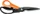 Fiskars Cuts+More Mehrzweckschere, Universalschere, Rechtshänder, 230mm, schwarz/orange (1000809)