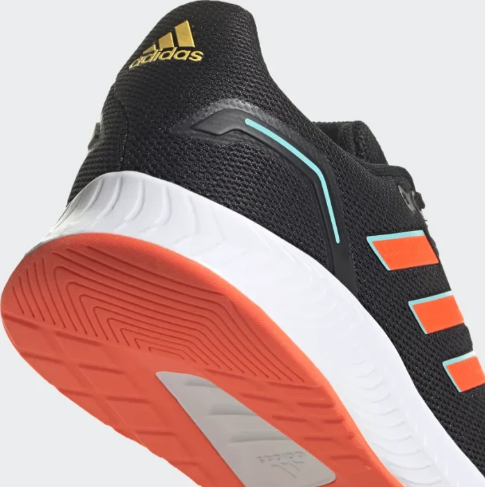 adidas Runfalcon 2.0 core black/solar red/solar gold (Herren)
