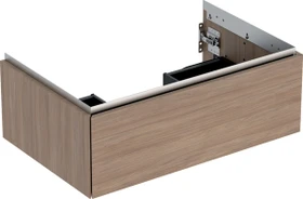 Geberit ONE Unterschrank für Waschtisch, mit einer Schublade, 75cm, Eiche/Melamin Holzstruktur