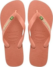Havaianas Brasil Logo pink clay