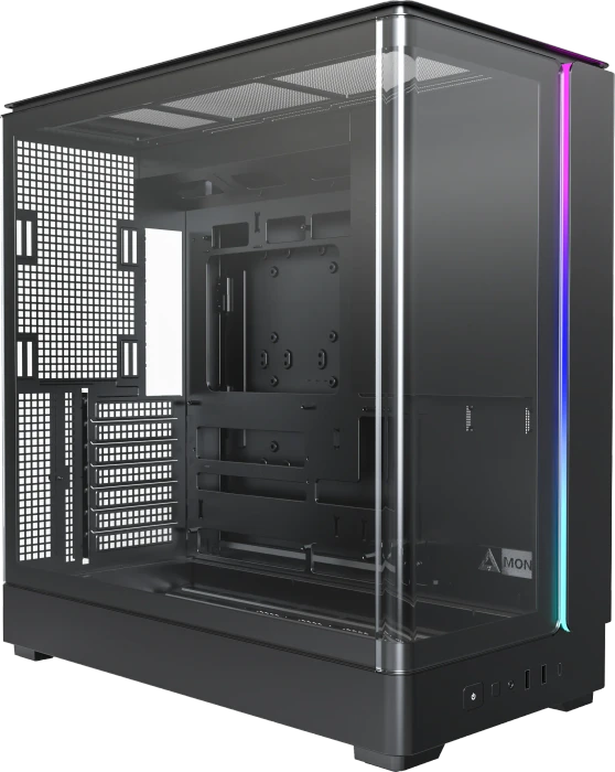 Montech King 15 Black, Glasfenster