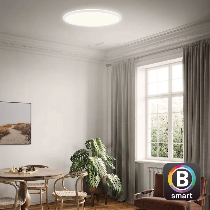 Briloner Slim S LED Deckenleuchte 22W 42cm weiß
