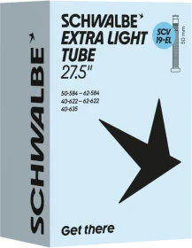 Schwalbe Extra Light SCV 19EL 50mm 27.5"/28"/29" Schlauch
