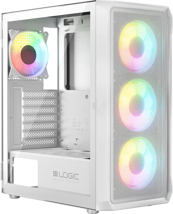 Logic Portos ARGB Midi White Image