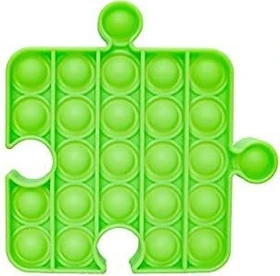 HCM Kinzel Bubble Fidget - Puzzleteil grün