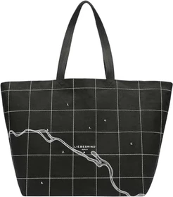 Liebeskind Berlin Canvas L Shopper schwarz