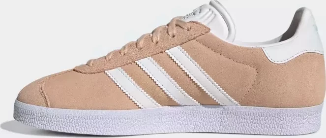 adidas Gazelle halo blush/cloud white/almost blue (Damen)