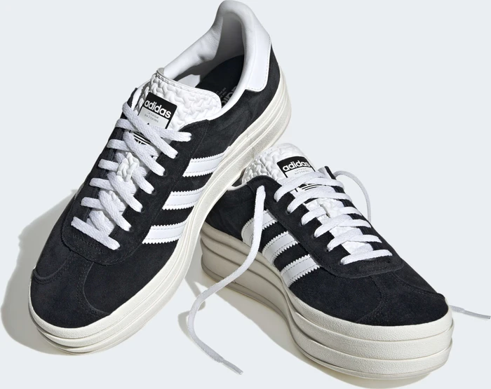 adidas Gazelle Bold core black/cloud white/core white (Damen)