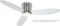 CasaFan Eco Plano II 112 BN-SI WiFi Deckenventilator silber/chrom gebürstet Vorschaubild
