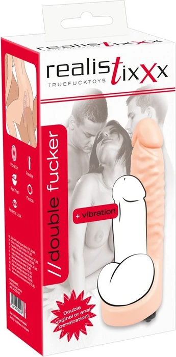 You2Toys Realistixxx RealSleeve Double Fucker + Vibration