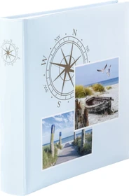Hama Jumbo Fotoalbum Compass 30x30 / 100 weiße Seiten