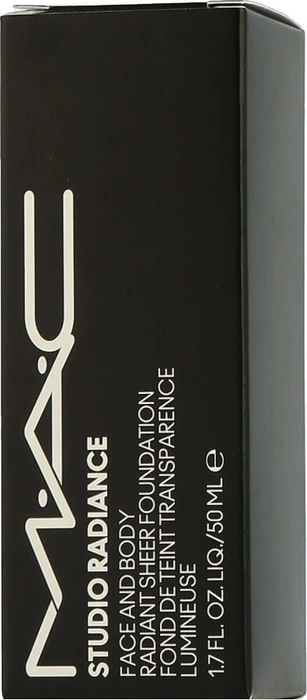 MAC Studio Radiance Face & Body Radiant Sheer Foundation N6, 50ml