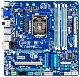GIGABYTE GA-Q77M-D2H (Intel 1155)