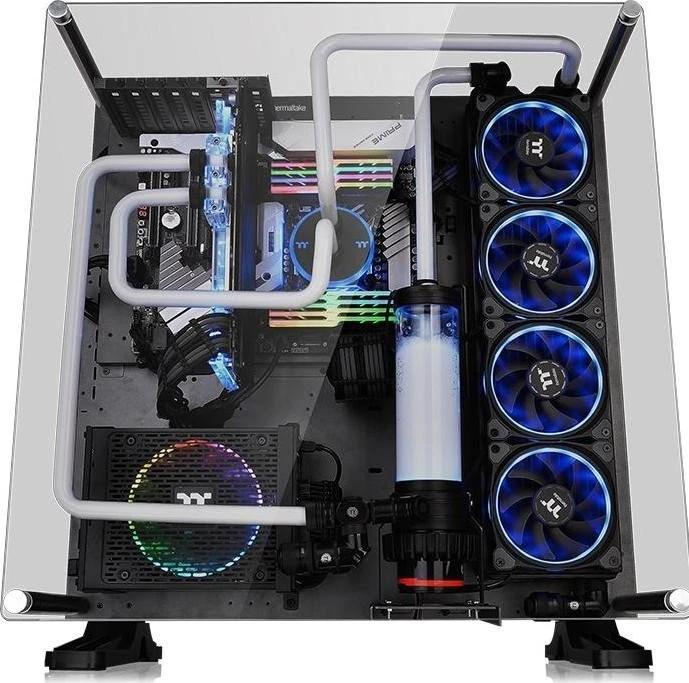 Thermaltake Core P5 TG Ti, grau, Glasfenster