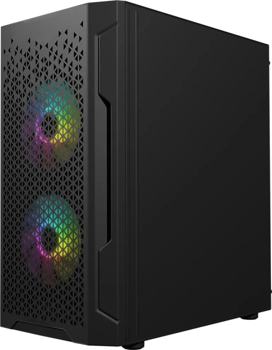 Logic Concept Aramis ARGB Mini Black, Glasfenster