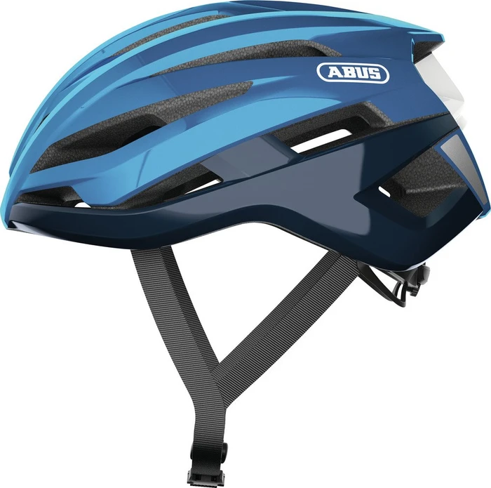 ABUS Stormchaser Helm steel blue