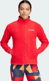 adidas Terrex Multi Fleece Jacke pure ruby (Damen)
