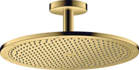 Hansgrohe Axor ShowerSolutions Kopfbrause 350 1jet mit Deckenanschluss polished goldoptik