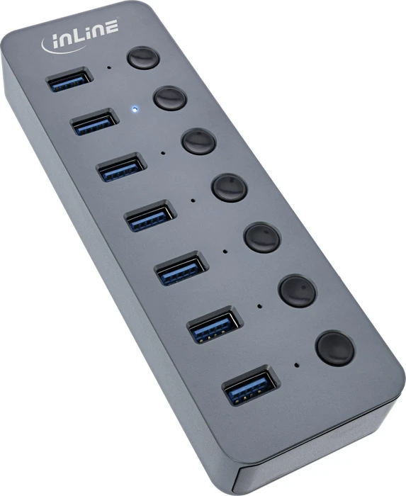 InLine 7-Port USB-Hub, USB-B 3.0 [Buchse]