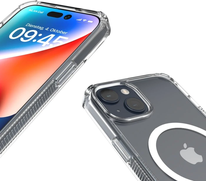 Hama Handyhülle MagCase Extreme Protect für Apple iPhone 15 transparent