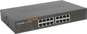 D-Link DGS-1000 Desktop Gigabit Switch, 16x RJ-45