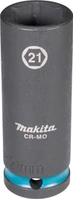 Makita Impact Black Außensechskant Steckschlüssel 1/2", 21x81mm