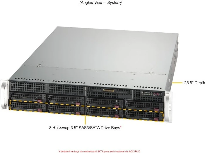 Supermicro A+ Server AS-2015A-TR, 2HE