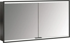 Emco Prime 2 Facelift LED-Lichtspiegelschrank 130cm mit 2 Türen, Unterputzmodell
