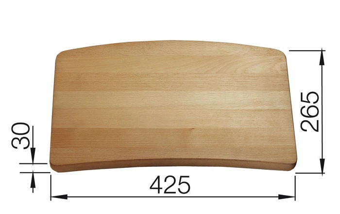 Blanco Holzschneidebrett buche