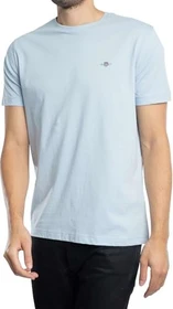 Gant Regular Fit Shield T-Shirt kurzarm fresh blue (Herren)