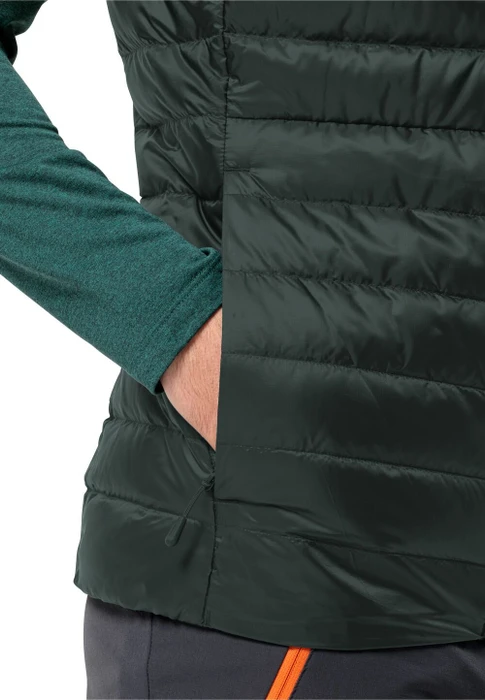 Jack Wolfskin Pilvi Down Funktionsweste black olive (Herren)