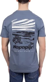 Napapijri Vignoni T-Shirt kurzarm grau (Herren)