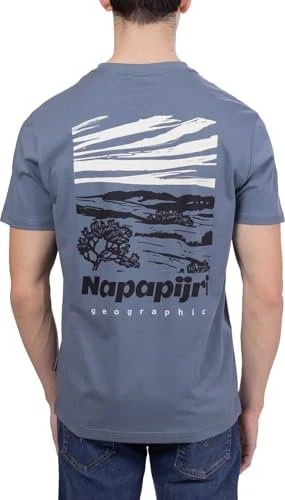 Napapijri Vignoni T-Shirt kurzarm grau (Herren)