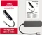 Axagon 6in1 USB-C Combo Hub, USB-C 3.0 [Stecker] Vorschaubild