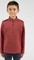 Odlo Berra Mid Layer Half Zip Laufshirt langarm spiced apple (Junior) Vorschaubild