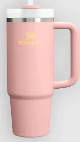 Stanley Quencher H2.0 Flowstate Tumbler Isolierflasche 890ml peach rose
