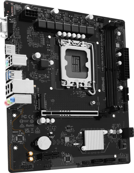 ASRock H610M-HVS/M.2 D5 Gen5 (Intel 1700)