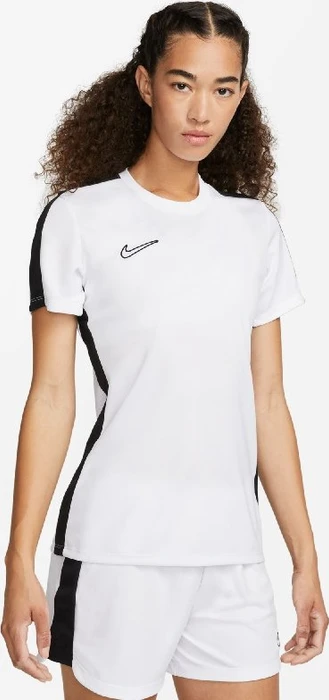 Nike Dri-FIT Academy Funktionsshirt kurzarm weiß/schwarz (Damen)