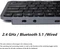 Keychron B6 Pro Ultra-Slim Wireless, Ivory White, USB/Bluetooth, UK Vorschaubild