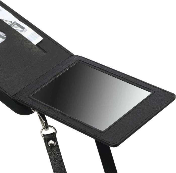 Hama Cross-Body-Cover Mirror für Apple iPhone 12 Pro Max schwarz